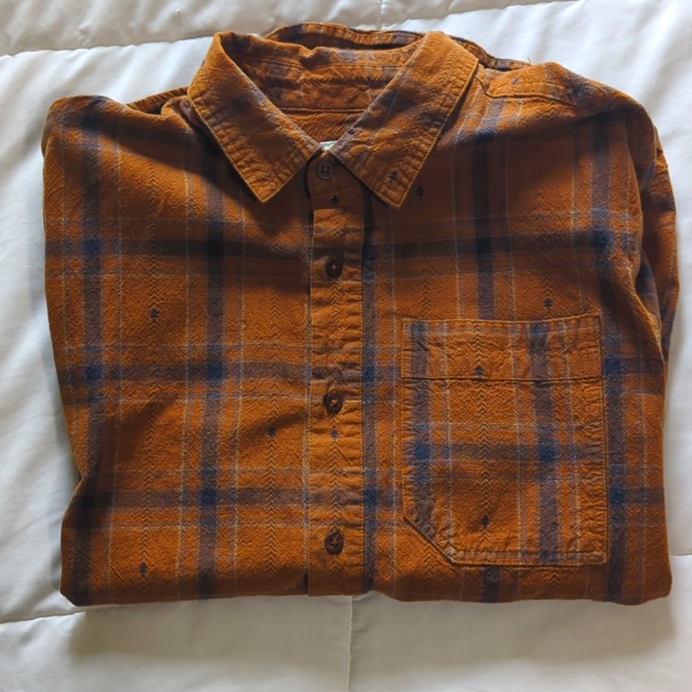 Tentree Hemp Flannel Shirt